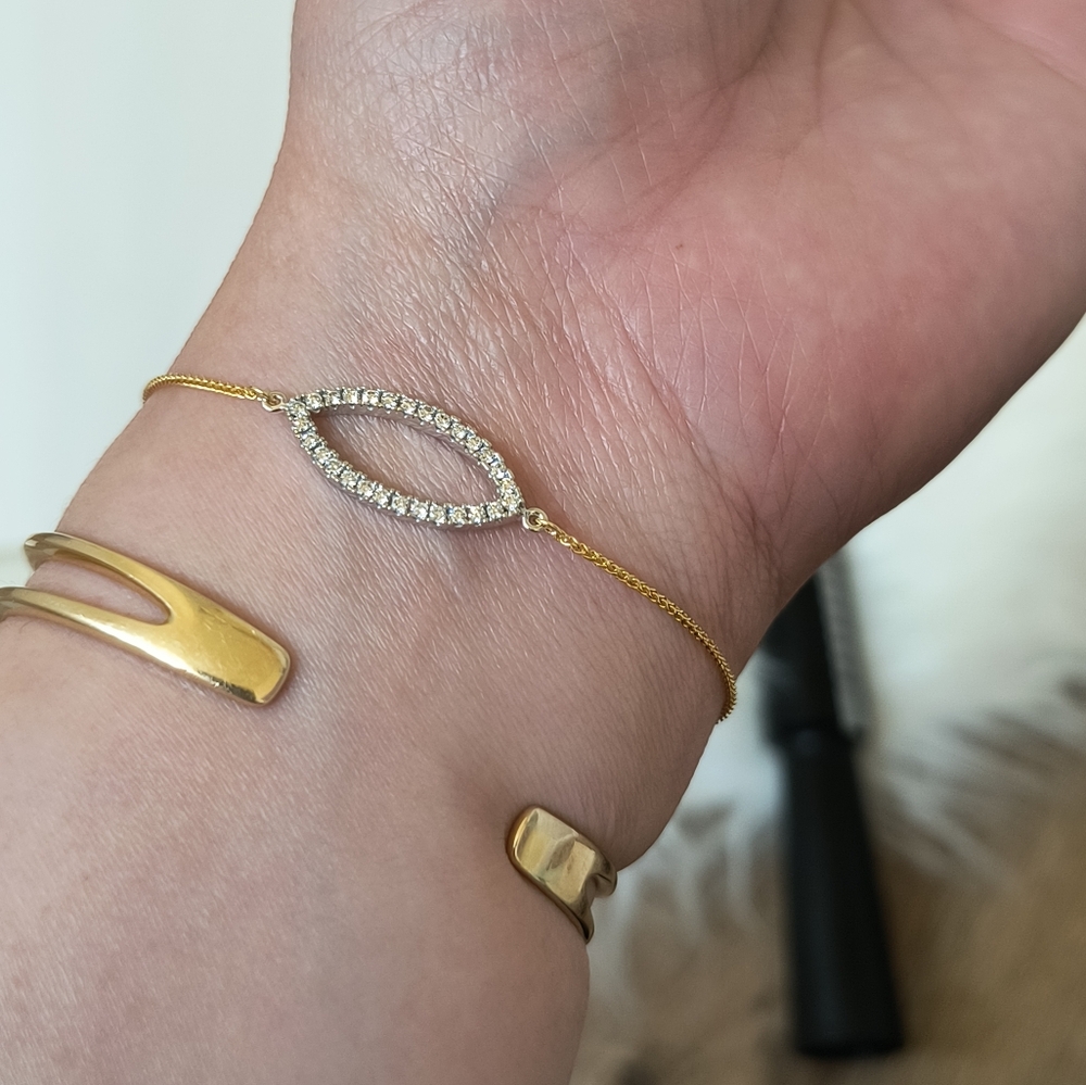 14k Diamond Bracelet